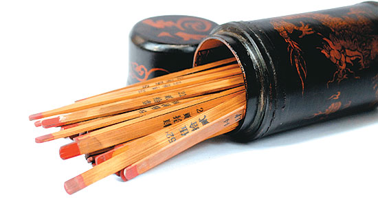 Chien Tung bamboo sticks